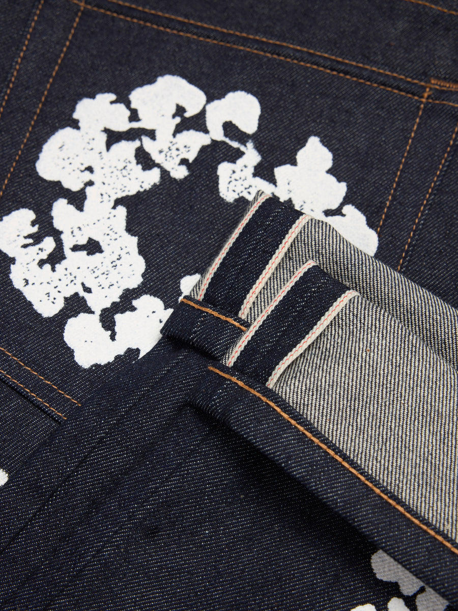 Straight Cotton Wreath Denim Pant Selvedge – DENIM TEARS