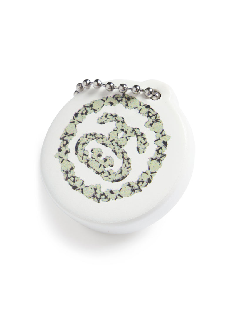 Stüssy Tears Floater Keychain White