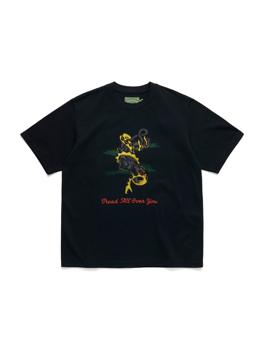 Tread All Over You Tee Black – DENIM TEARS