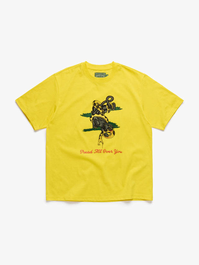 Tread All Over You Tee Yellow