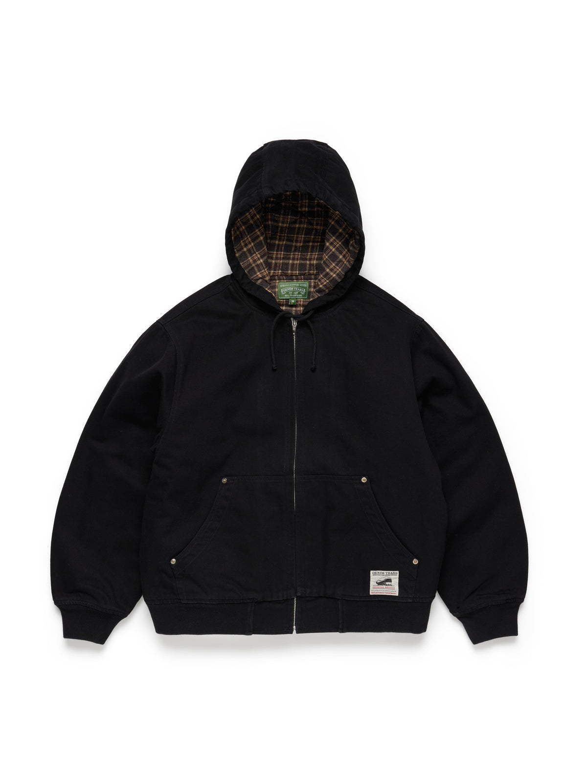 Brick Mason Workwear Zip Jacket Black
