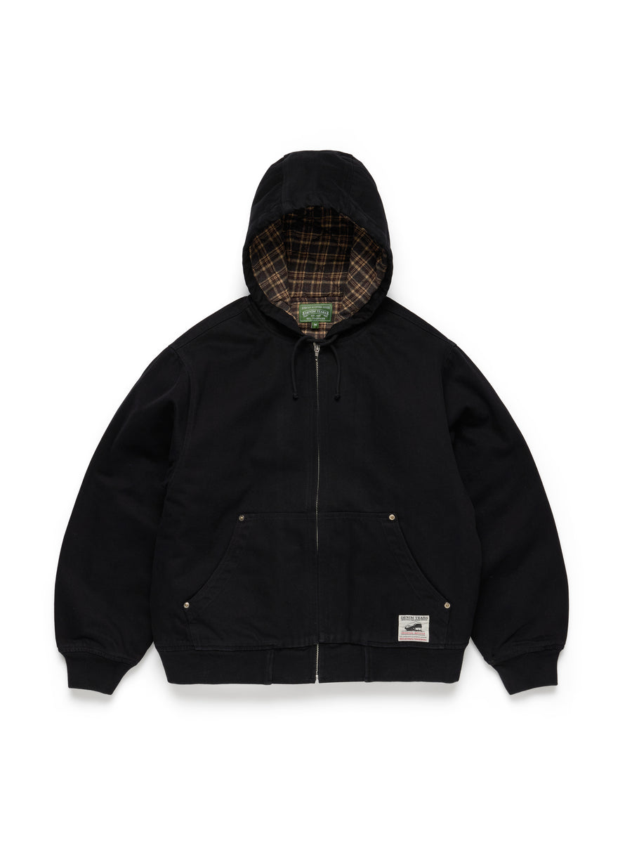 ジャケット・アウター TENDERLOIN ZIP UP WORK JKT U BLACK M Brick Mason Workwear Zip Jacket Black – DENIM TEARS