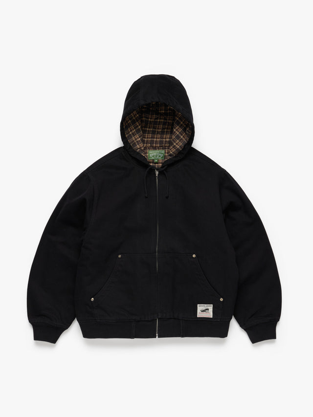 Brick Mason Workwear Zip Jacket Black