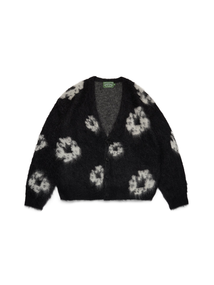 コロスケDENIM TEARS MOHAIR CARDIGAN WreathCardigan_Black_Front_120