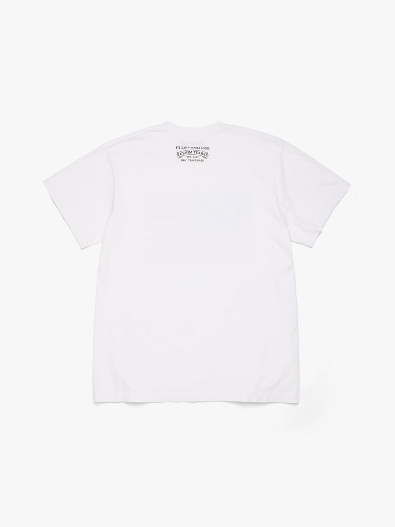Wreath Flag Tee White