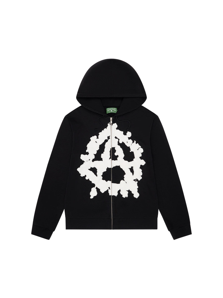 Anarchy Zip Hoodie – DENIM TEARS Anarchy Zip Hoodie – DENIM TEARS