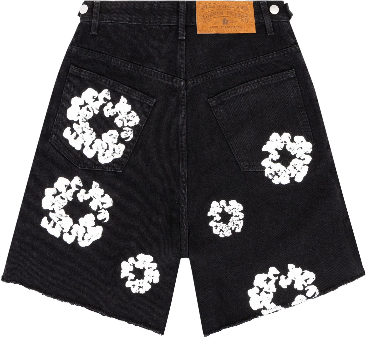 Short Denim Tears noir main image 1