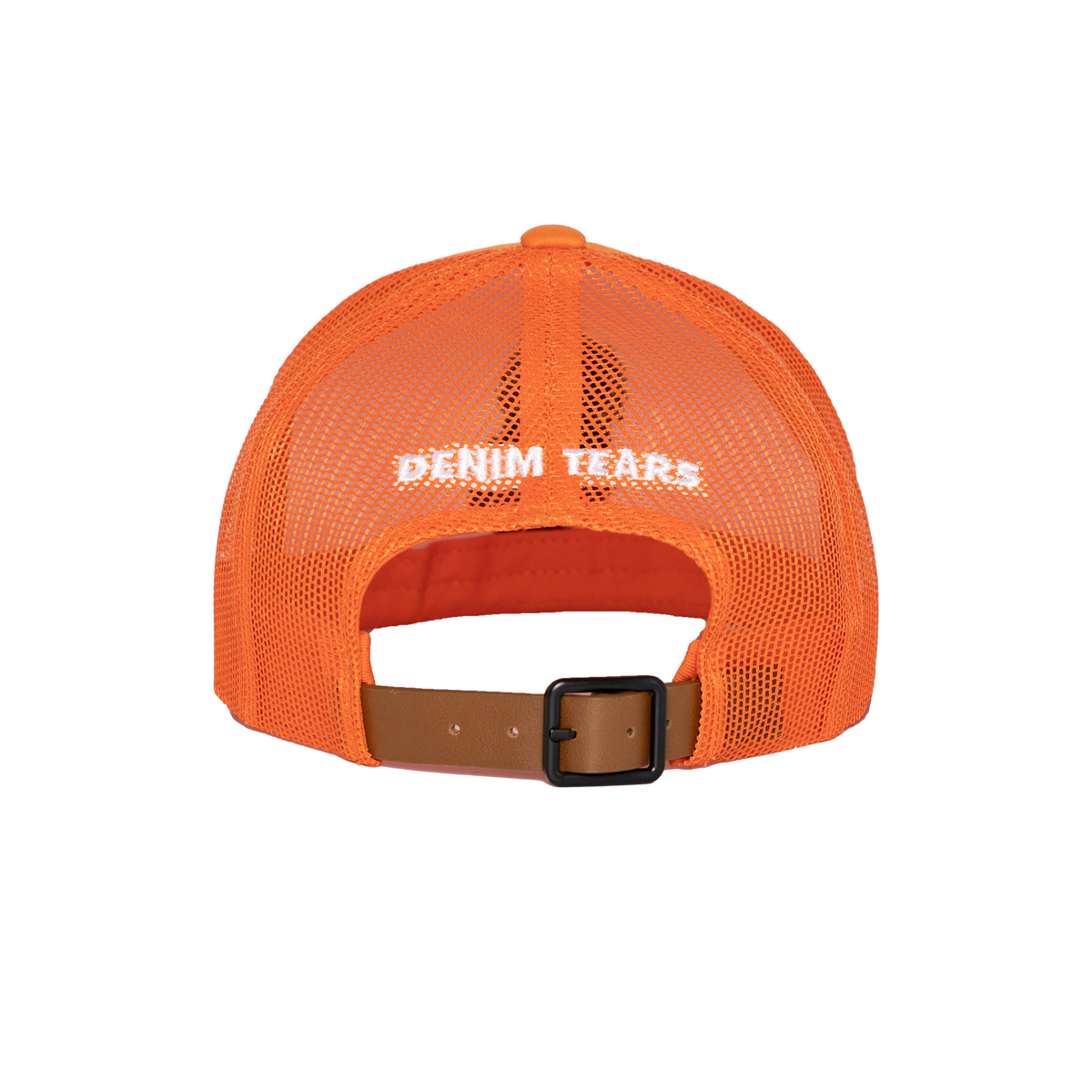 Black Madonna Orange Trucker Hat – DENIM TEARS
